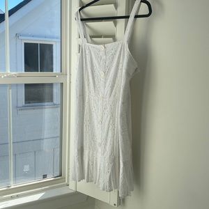 White Eyelet Dress